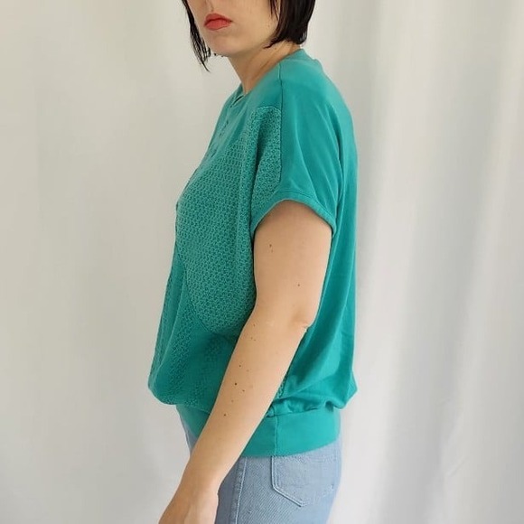 80s Teal Shirt‎ - Picture 2 of 4